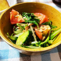 クックDGCFO3☆'s cooksnap of when they made トマトとキュウリと水菜とツナのサラダ.