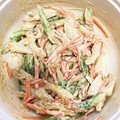 ＊もぐたん＊'s cooksnap of when they made 時短副菜】アスパラとちくわのゴママヨ和え.