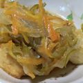 グラシエール's cooksnap of when they made ボリューム満点！厚揚げの南蛮漬け.