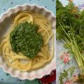 トマト2012's cooksnap of when they made 人参の葉で作るジェノベーゼペースト.