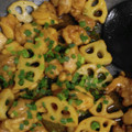 きれいな空's cooksnap of when they made れんこんと鶏肉の甘酢炒め.