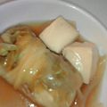 ぐるめそふと's cooksnap of when they made 豆腐入り和風ヘルシーロールキャベツ.