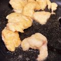 ロン子's cooksnap of when they made たこ焼き粉でとり天！鶏むね肉のフリッター.