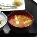 クックDAD's cooksnap of when they made 栄養満点☆トマトと豆腐の味噌汁♪.