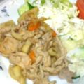 U_k_o's cooksnap of when they made 生姜の香る☆豚肉とレンコン炒め.