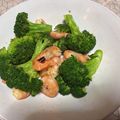 しょうこるん's cooksnap of when they made 海老とブロッコリーのガーリック炒め.