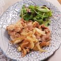 クックHG9V8Y☆'s cooksnap of when they made おひとりさまのオイソ風味の豚生姜焼き.