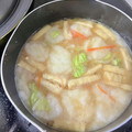 ようぷりん's cooksnap of when they made ふわとろ〜長芋だんごのお味噌汁.