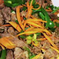 conmiwa's cooksnap of when they made 牛肉と野菜のオイスターソース炒め.