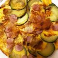 食べる！'s cooksnap of when they made ズッキーニの簡単おつまみ＊チーズオムレツ.