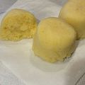 IRUZE's cooksnap of when they made ふあふあ☆たまご蒸しパン＆抹茶蒸しパン.