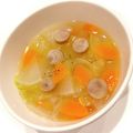 悠LOVE航's cooksnap of when they made マギーブイヨンで！具沢山スープ.