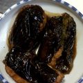 ゃゃッキりん梵's cooksnap of when they made 茄子と鳥挽肉のはさみ焼き煮.