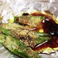 ゆいころままこ's cooksnap of when they made オクラの醤油ガーリック♪トースター焼き.