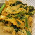 ♡_jiji_♡'s cooksnap of when they made ちょと甘めニラの卵とじ（ニラ玉）.