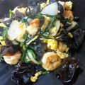 脩ﾏﾏ's cooksnap of when they made ウェイパーで作る♥簡単♥海老ニラ玉炒め♥.