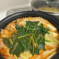 しょこたん☆♡'s cooksnap of when they made 簡単本格！ 自家製スープのキムチ鍋！.
