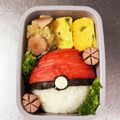 Chaaa_room's cooksnap of when they made ポケモン＊キャラ弁＊モンスターボール.
