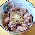 にきけん's cooksnap of when they made 〜郷土料理〜赤飯にごま砂糖.