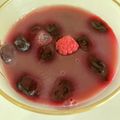 fuudohisae's cooksnap of when they made 黒豆煮の黒ゴマ寒天寄せ.