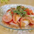 ルパンのかあさん☆彡's cooksnap of when they made トマトの塩だれ和え.