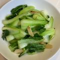 グクℓσνє♡'s cooksnap of when they made ☆簡単&早い☆チンゲン菜の塩にんにく炒め.