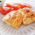 umi☆neco's cooksnap of when they made 簡単☆くるくるチーズの甘じょっぱい卵焼き.
