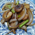 chord827's cooksnap of when they made ホタテとアスパラのバターしょうゆ炒め.