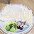 みょんとも4☆'s cooksnap of when they made お弁当に♪カニカマチーズの海苔巻き.