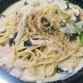 Micaaaan☆'s cooksnap of when they made ワンポット☆具がたっぷり！クリームパスタ.