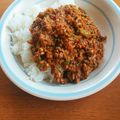 スチニャン's cooksnap of when they made ＊カレールーで簡単♩キーマカレー＊.