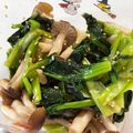 ★まいちむ★'s cooksnap of when they made 小松菜としめじのナムル☆ホットクック.