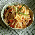 SHレディ's cooksnap of when they made 凍み豆腐の卵とじ.