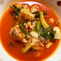あたむ❤189's cooksnap of when they made 簡単☆真鱈と小松菜のトマト煮込み.