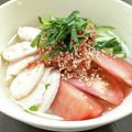 ちえたろう's cooksnap of when they made 夏野菜と鶏むね肉のパワーサラダうどん.