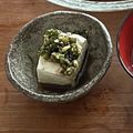 ういき☆彡's cooksnap of when they made エシャレットの葉っぱで☆ラー油エシャ冷奴.