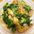 もりひろ♡'s cooksnap of when they made 大量消費に♪サニーレタスの卵炒め.