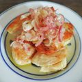 whitelucky's cooksnap of when they made 簡単☆ミョウガソースで食べる絶妙チキン.