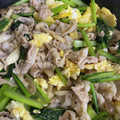 ２０８０☆'s cooksnap of when they made 豚肉と小松菜の生姜炒め.