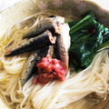 おじ☆さん's cooksnap of when they made 簡単さっぱり♡冷し白だし梅胡麻そうめん♪.