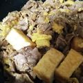 クックQ5LL4P☆'s cooksnap of when they made 夕食10分★カリカリ豚と厚揚げ★卵とじ.