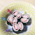 みょんとも4☆'s cooksnap of when they made お弁当に♪カニカマチーズの海苔巻き.