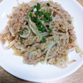 ふみこばあ's cooksnap of when they made ☆旨辛~！ツナもやし和え☆.