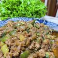 ayamiracle's cooksnap of when they made 我が家の⁂中華風そぼろ レタス巻き⁂.