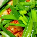 s06007's cooksnap of when they made レンジで簡単！厚揚げにらキムチ.