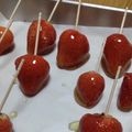 ななぱんた's cooksnap of when they made キラキラパリパリいちごあめ.