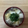 かおり♡♡♡'s cooksnap of when they made 豆腐としめじのかきたま汁☆.