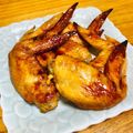 ねっちゃんっ's cooksnap of when they made 揚げずに唐揚げの味手羽先オーブン焼き.