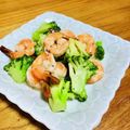 ねっちゃんっ's cooksnap of when they made えびとブロッコリーのさっと炒め.