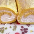 ゆっくん1129's cooksnap of when they made シフォン生地deシルクロールケーキ.